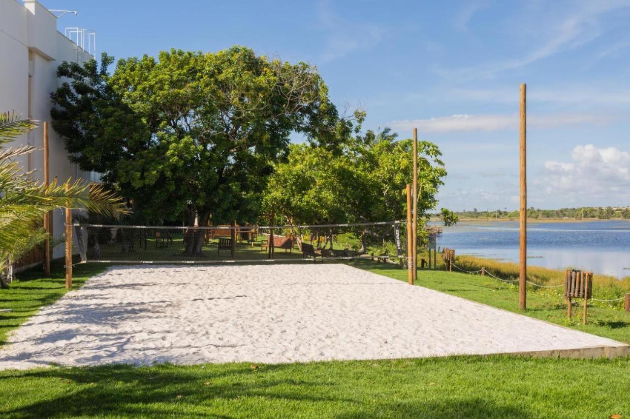 Apto Guarajuba Praia Condominio Porto Smeralda-100 Metros Da Praia מראה חיצוני תמונה